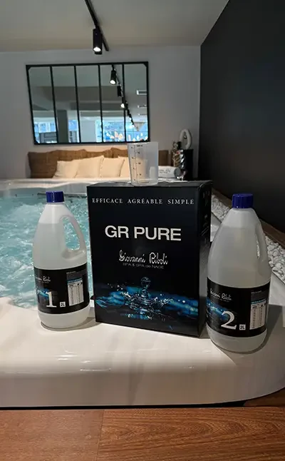 Détruire le biofilm dans un spa Giovanni Riboli Fréjus Saint-Raphael