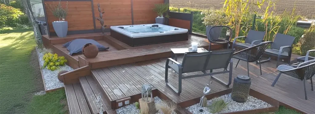 Spa semi enterré à Hyères, Saint-Maximin-le-Sainte-Baume, Fréjus, Grasse, Cannes