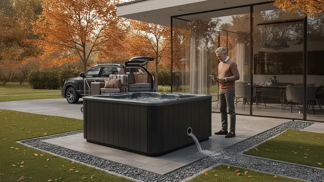 Faut-il vidanger un spa en hiver ? Azur spa Design, expert à Fréjus, Saint-Maximin-la-Sainte-Baume vous répond