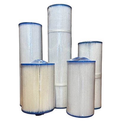 Cartouches de filtration haute performance pour spa différentes tailles et modèles