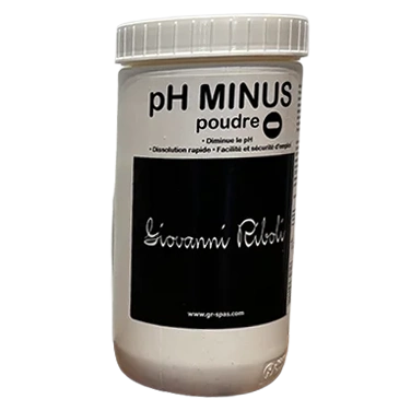 Produit pH Moins en poudre 1kg pour équilibre de l'eau spa Fréjus